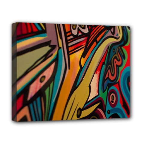 Vivid Colours Deluxe Canvas 20  X 16   by Sapixe