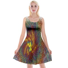 Fire New Year S Eve Spark Sparkler Reversible Velvet Sleeveless Dress by Sapixe