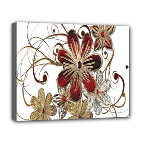 Gemstones Gems Jewelry Diamond Deluxe Canvas 20  X 16   by Sapixe