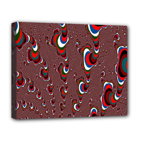 Mandelbrot Fractal Mathematics Art Deluxe Canvas 20  X 16   by Sapixe