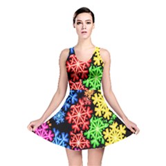 Wallpaper Background Abstract Reversible Skater Dress by Sapixe