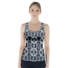 Intersecting Geometric Design Racer Back Sports Top by dflcprints