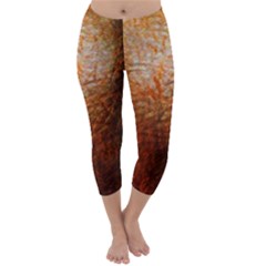 Colors And Fabrics 21 Capri Winter Leggings  by bestdesignintheworld