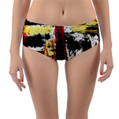 Collosium   Swards And Helmets 8 Reversible Mid-waist Bikini Bottoms by bestdesignintheworld