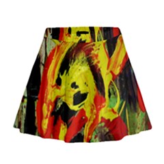 Fish And Bread1/1 Mini Flare Skirt by bestdesignintheworld