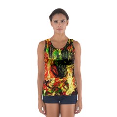 Sunset In A Desert Of Mexico Sport Tank Top  by bestdesignintheworld