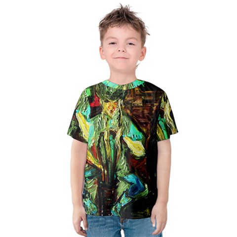 Texas Girl Kids  Cotton Tee by bestdesignintheworld