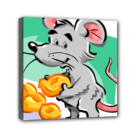 Mouse Cheese Tail Rat Hole Canvas Travel Bag by Simbadda