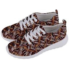 Colorful Wavy Abstract Pattern Men s Lightweight Sports Shoes by dflcprints
