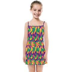 Artwork By Patrick-colorful-44 Kids Summer Sun Dress by ArtworkByPatrick