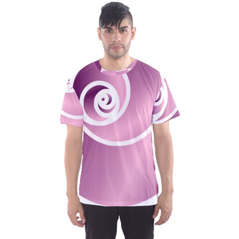 Rose  Men s Sports Mesh Tee by Jylart