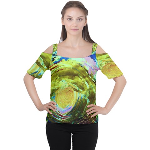 June Gloom 9 Cutout Shoulder Tee by bestdesignintheworld