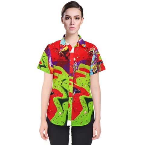 Untitled Island 5 Women s Short Sleeve Shirt by bestdesignintheworld
