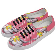 Illustration Rabbit Easter Women s Classic Low Top Sneakers by Sapixe