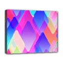 Squares Color Squares Background Deluxe Canvas 20  x 16   View1