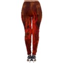 Fractal Abstract Background Physics Lightweight Velour Leggings View2