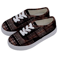  Fractal Art Design Geometry Kids  Classic Low Top Sneakers by Sapixe