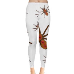 Nature Insect Natural Wildlife Leggings  by Sapixe