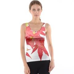 Leaves Maple Branch Autumn Fall Tank Top by Sapixe