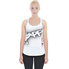 Lettering Points Creative Pen Dots Piece Up Tank Top by Sapixe