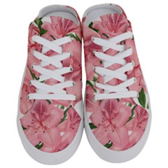 Flower Plant Blossom Bloom Vintage Half Slippers by Sapixe