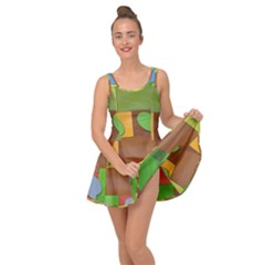 Easter Egg Happy Easter Colorful Inside Out Casual Dress by Sapixe