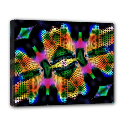 Butterfly Color Pop Art Deluxe Canvas 20  X 16   by Sapixe