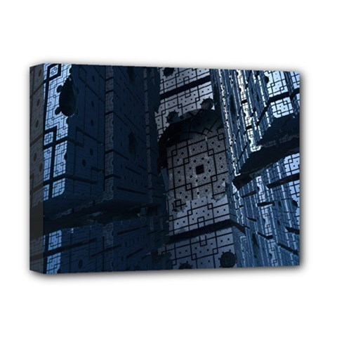 Graphic Design Background Deluxe Canvas 16  X 12   by Sapixe