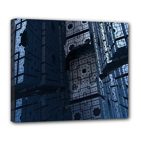 Graphic Design Background Deluxe Canvas 24  X 20   by Sapixe