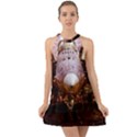 The Art Of Military Aircraft Halter Tie Back Chiffon Dress View1