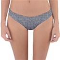 Linear Intricate Geometric Pattern Reversible Hipster Bikini Bottoms View3