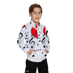Singing Heart Windbreaker (kids) by FunnyCow