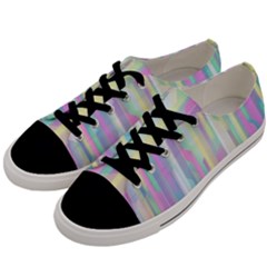 Background Abstract Pastels Men s Low Top Canvas Sneakers by Nexatart