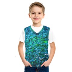 Water Color Green Kids  Sportswear by FunnyCow