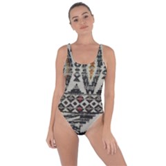 Fabric Textile Abstract Pattern Bring Sexy Back Swimsuit by Nexatart
