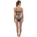 Fabric Textile Abstract Pattern Wrap Around Bikini Set View2