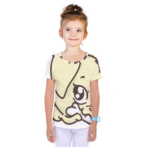 Doggy Dog Puppy Animal Pet Figure Kids  One Piece Tee by Sapixe