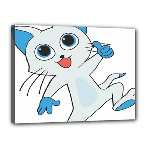 Animal Anthropomorphic Canvas 16  X 12  by Sapixe