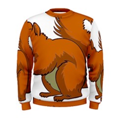 Squirrel Animal Pet Men s Sweatshirt by Sapixe