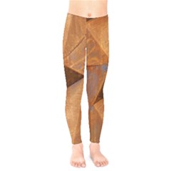 Steel Corten Steel Brown Steel Kids  Legging by Nexatart