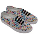 Funny Cute Colorful Cats Pattern Men s Classic Low Top Sneakers View3