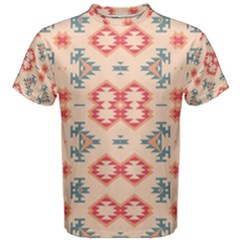Tribal Shapes                                          Men s Cotton Tee by LalyLauraFLM