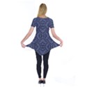 Modern Orante Pattern Short Sleeve Tunic  View2