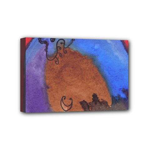 Creepy Castle Mini Canvas 6  X 4  by snowwhitegirl