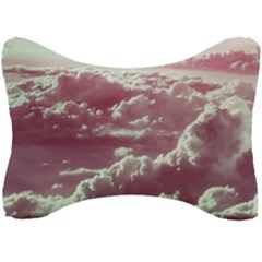 In The Clouds Pink Seat Head Rest Cushion by snowwhitegirl