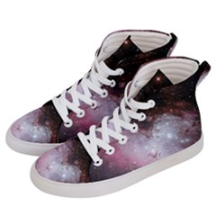 Nebula Women s Hi-top Skate Sneakers by snowwhitegirl