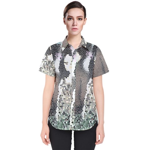 Dolls Stained  Glass Women s Short Sleeve Shirt by snowwhitegirl