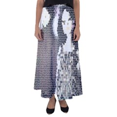 Dolls Stained  Glass Flared Maxi Skirt by snowwhitegirl