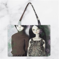 Dolls In The Grass Medium Tote Bag by snowwhitegirl