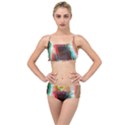 Eating Lunch 3d Layered Top Bikini Set View1